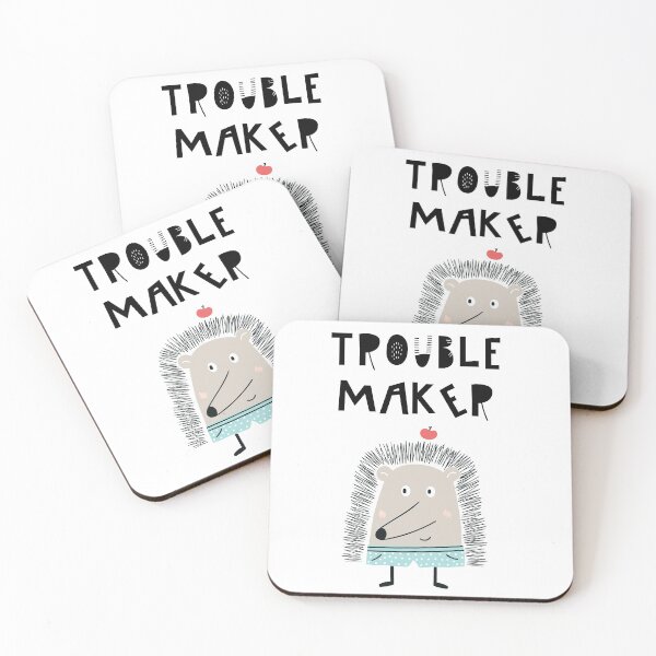 Item preview, Hedgehog as a lovable little trouble maker designed and sold by ebrawne.