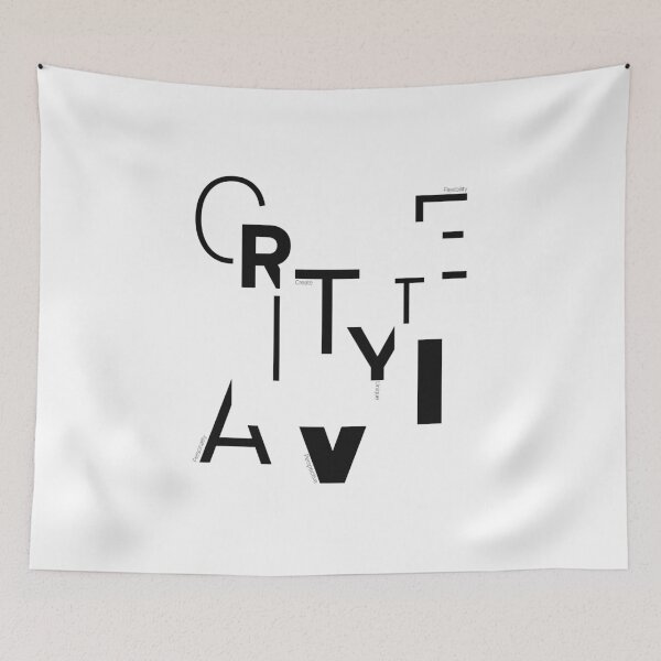 Item preview, Graphic Creativity Quote designed and sold by Sensorybysophie.