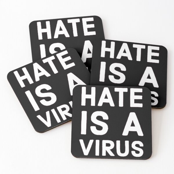 Item preview, Hate is a virus stop Asian hate Asian lives matters designed and sold by Boxofgoodies.