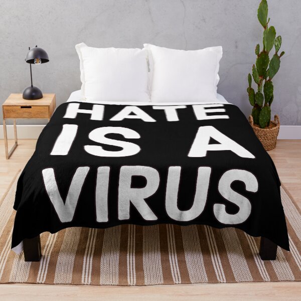 Item preview, Hate is a virus stop Asian hate Asian lives matters designed and sold by Boxofgoodies.