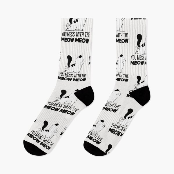 Item preview, You mess with the meow meow designed and sold by RheaRealm.