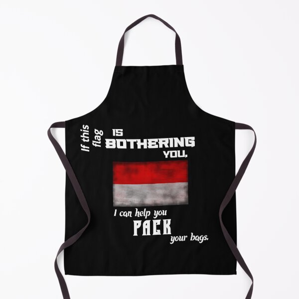 Item preview, Indonesian flag - pack your bags designed and sold by 2Girls1Shirt.