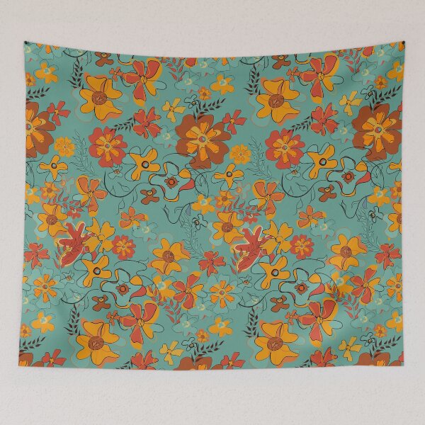 Item preview, COLORFUL FLOWER PATTERN designed and sold by cemreyigitsahin.