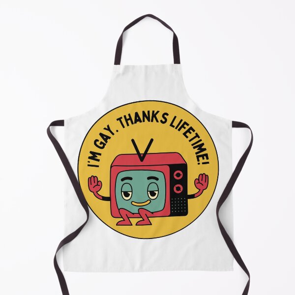 Item preview, "I'm gay. Thanks Lifetime!" Fortune Feimster Retro TV designed and sold by Noelleorelle.