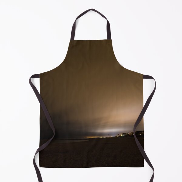 Item preview, Beach of Carnon with an Illuminated Cloud Cover at Night designed and sold by holgermader.