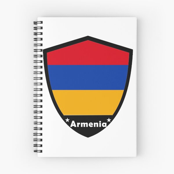 Artikelvorschau, Armenien Flaggenabzeichen entworfen und verkauft von Gina-Driada.