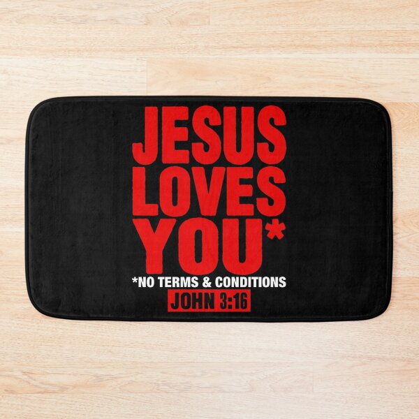 Item preview, JESUS LOVES YOU designed and sold by plushism.