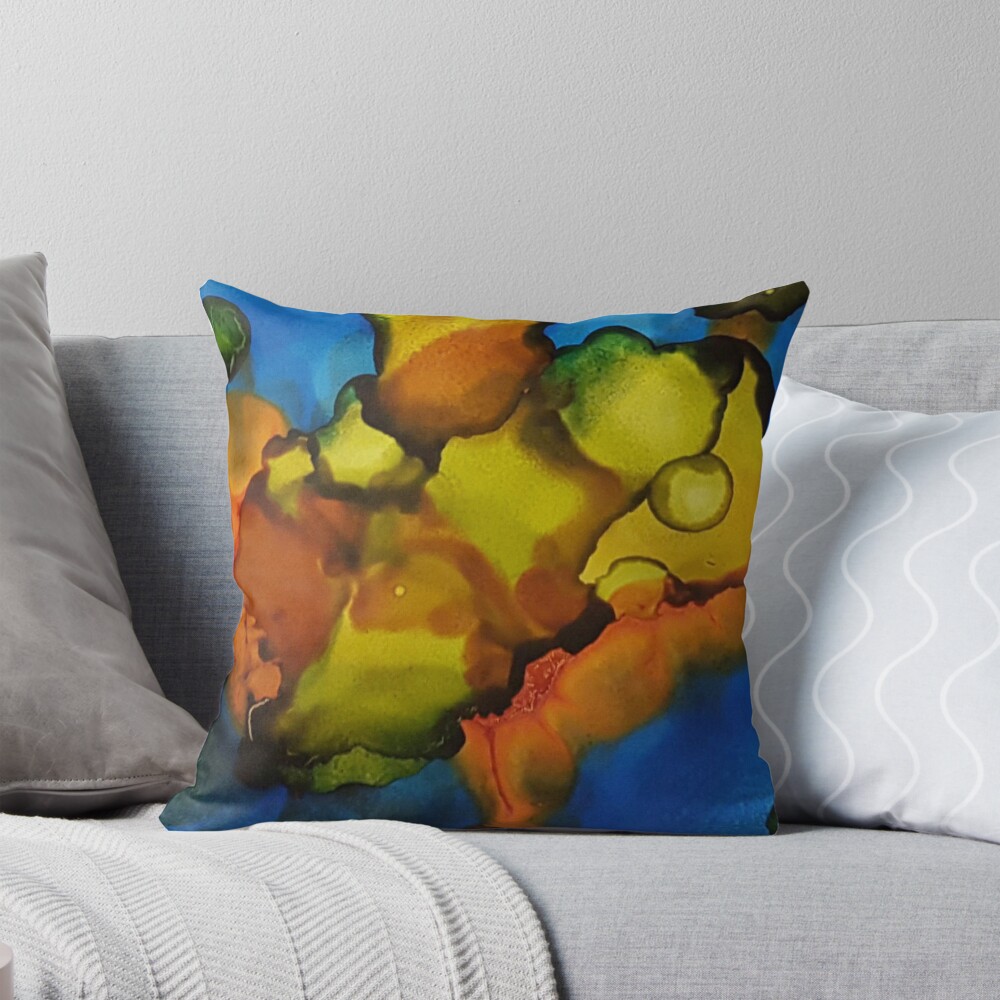 Item preview, Throw Pillow designed and sold by Tilewaves.