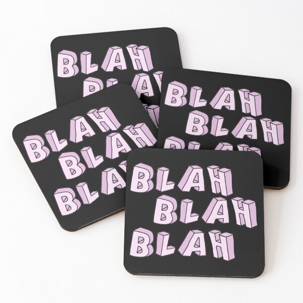 Item preview, BLAH BLAH BLAH, talk about more designed and sold by NatiiHerre.