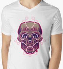 Scifi skull Men's V-Neck T-Shirt