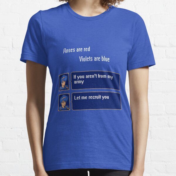 Item preview, Fire Emblem Marth poem designed and sold by Cosmox.