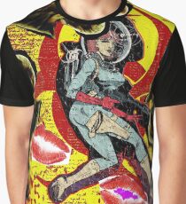 Space zombie graphic novel design Graphic T-Shirt