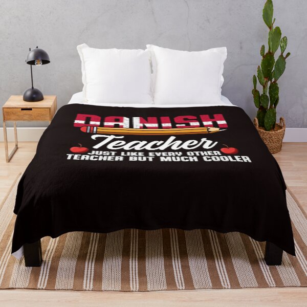 Item preview, Danish Teacher Just Like Every Other Teacher But Much Cooler designed and sold by MagicSD Designs.