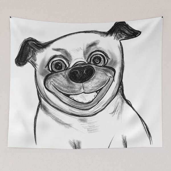 Item preview, Goofy Pug designed and sold by Jaclyn8smith8.