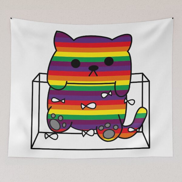 Item preview, fish tank - rainbowcat designed and sold by MyLuckyShot.