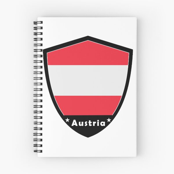 Item preview, Insignia de la bandera de Austria designed and sold by Gina-Driada.