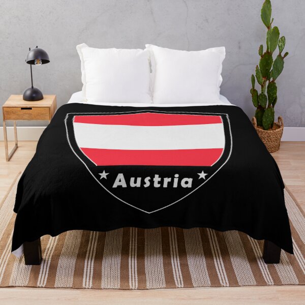 Artikelvorschau, Österreich Flaggenabzeichen entworfen und verkauft von Gina-Driada.
