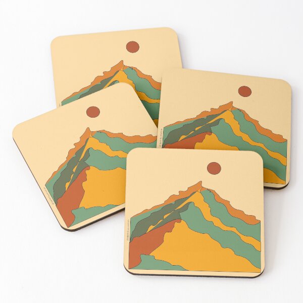 Item preview, Mountain - Landscape - Lineart designed and sold by ideth illustration.