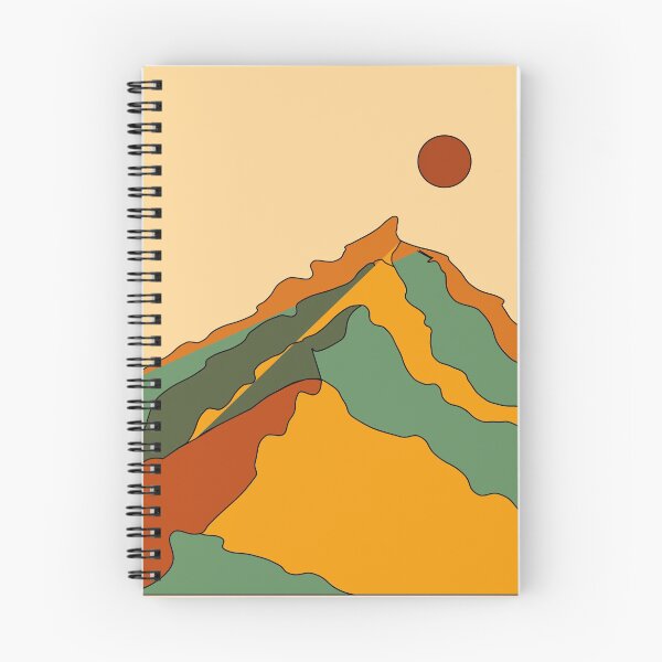 Item preview, Mountain - Landscape - Lineart designed and sold by ideth illustration.