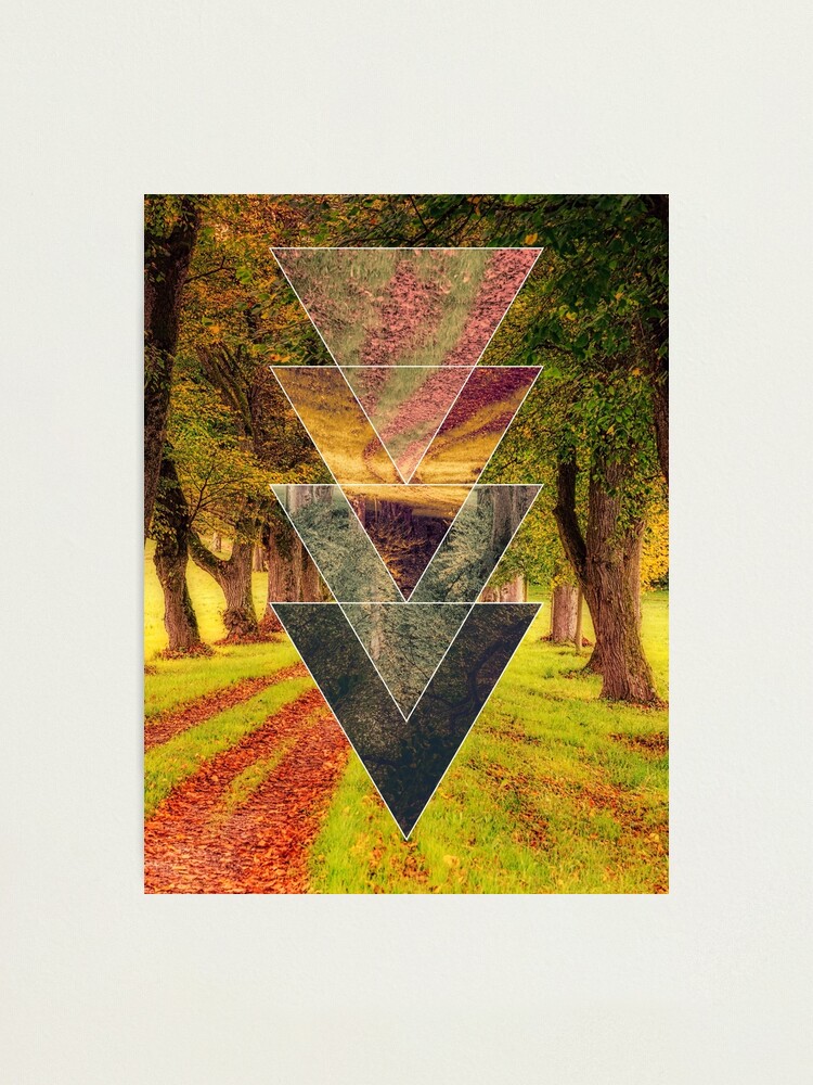 Alternate view of Polyscape 4 Seasons Photographic Print