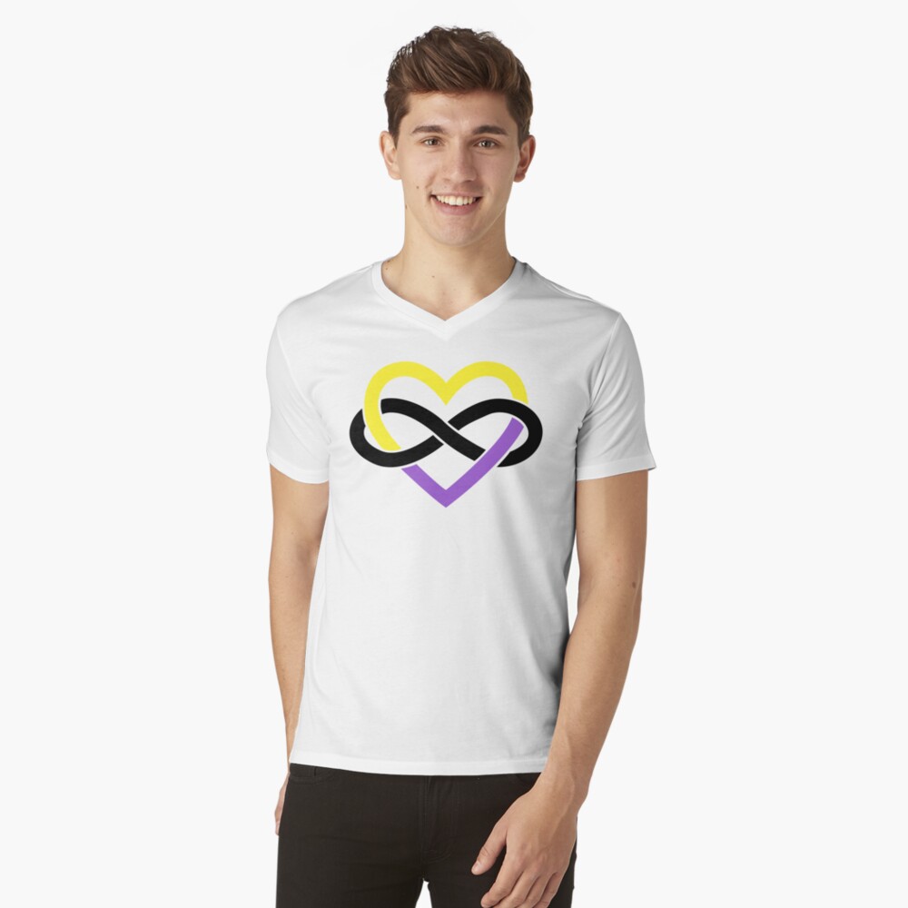 Item preview, V-Neck T-Shirt designed and sold by polyphiliashop.