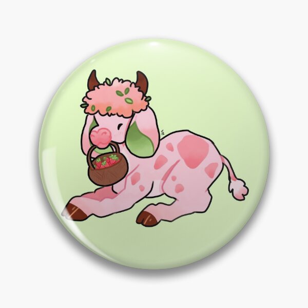 Item preview, Strawberry Cow designed and sold by TigerLilyStudio.
