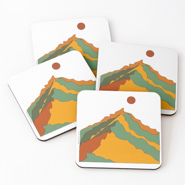 Item preview, Mountain - Landscape - Lineart designed and sold by ideth illustration.