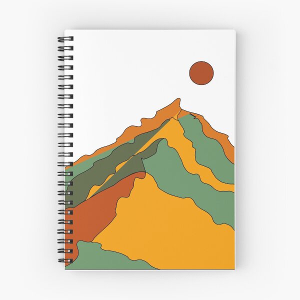 Item preview, Mountain - Landscape - Lineart designed and sold by ideth illustration.