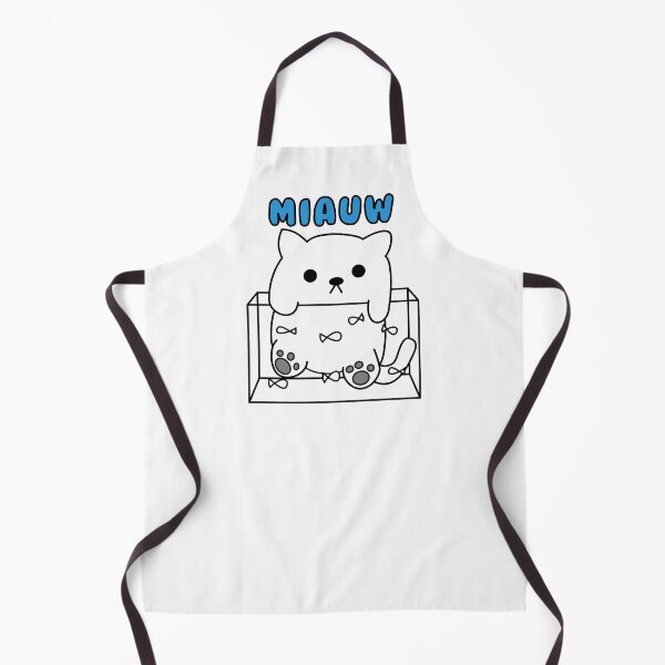 Item preview, miauw blauw designed and sold by MyLuckyShot.