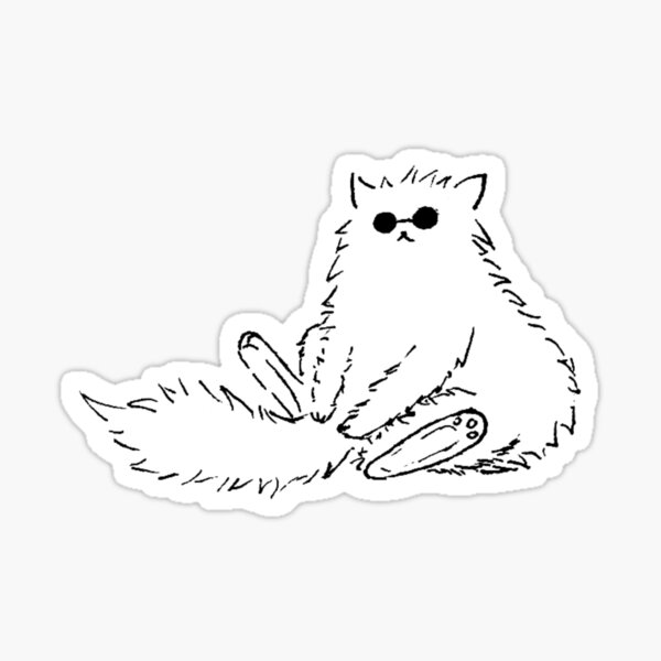Gojo Cat Sticker