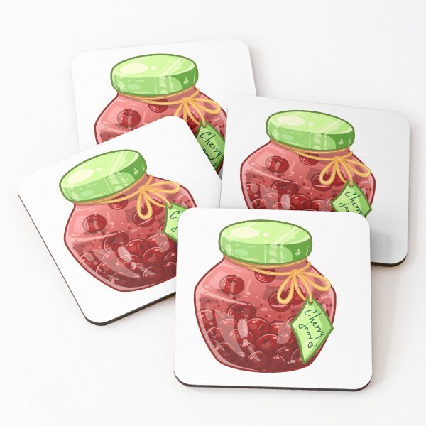 Item preview, Little jar of cherry jam designed and sold by npehota4.