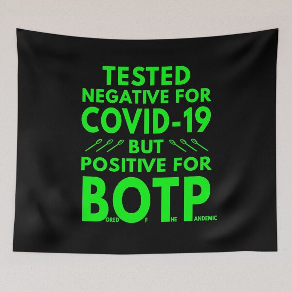 Item preview, Fed Up With Covid 19 designed and sold by MoonsmileProd.