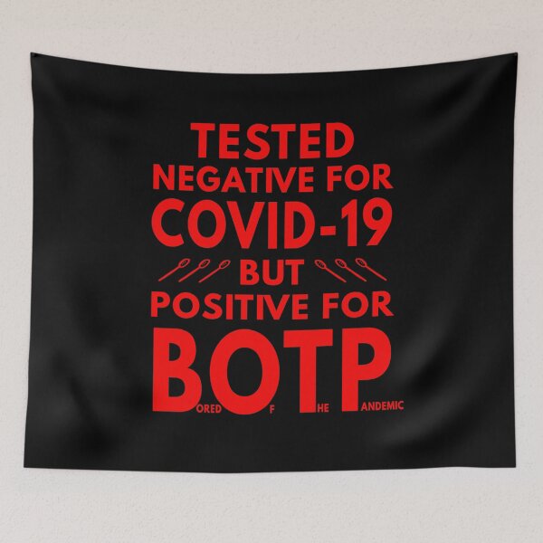 Item preview, Fed Up With Covid 19 designed and sold by MoonsmileProd.