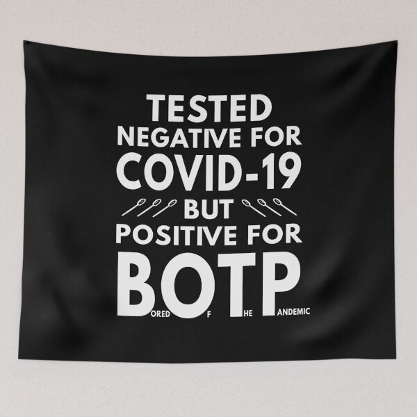 Item preview, Fed Up With Covid 19 designed and sold by MoonsmileProd.