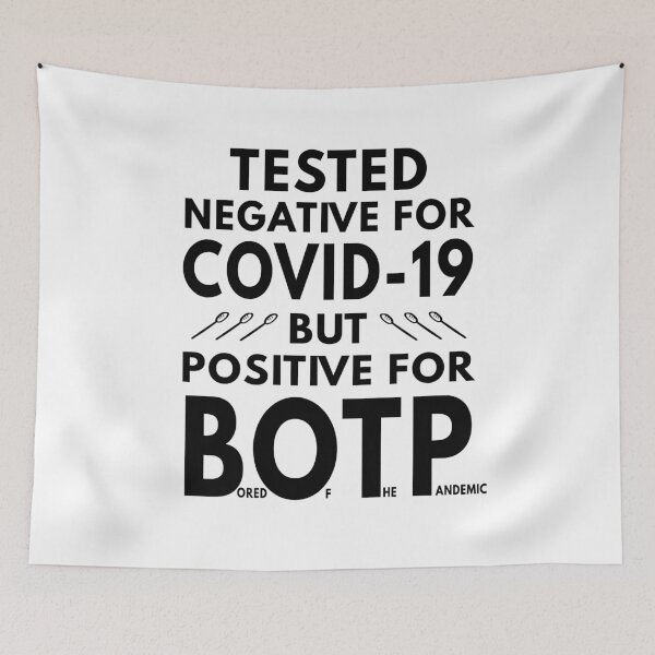 Item preview, Fed Up With Covid 19 designed and sold by MoonsmileProd.