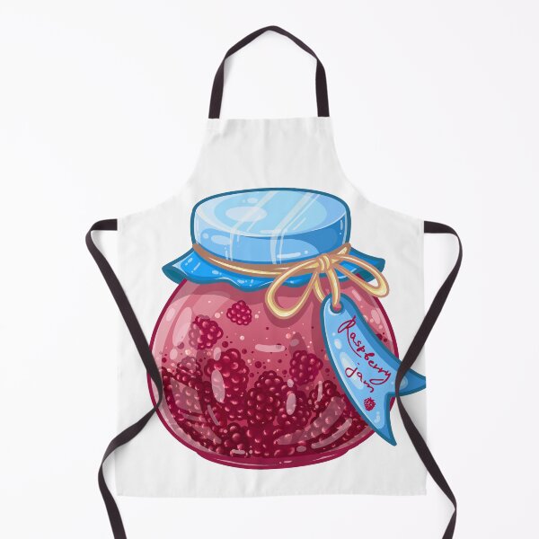 Item preview, Little jar of raspberry jam  designed and sold by npehota4.
