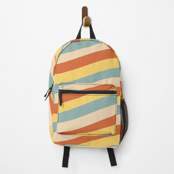 Item preview, Colorful Vintage Retro Wavy Pattern designed and sold by Sajuade.