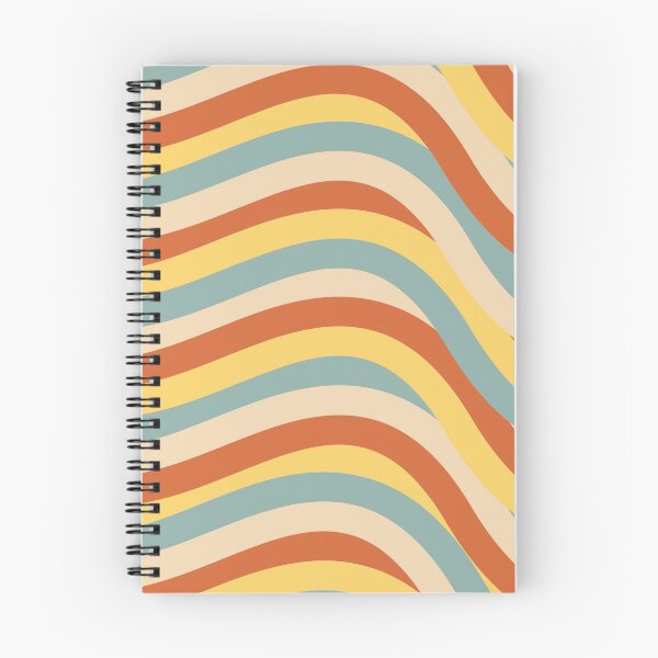 Item preview, Colorful Vintage Retro Wavy Pattern designed and sold by Sajuade.