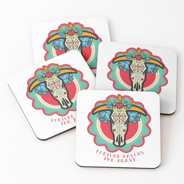 Item preview, Fortune favours the brave designed and sold by Delicarte.