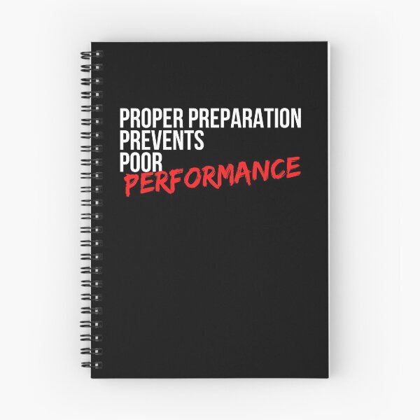 Item preview, Proper Preparation Prevents Poor Performance - Motivational Mindset designed and sold by CWolff.