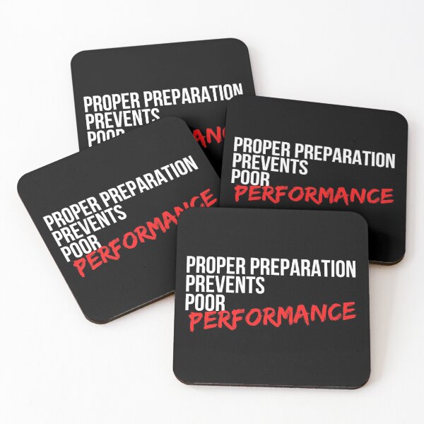 Item preview, Proper Preparation Prevents Poor Performance - Motivational Mindset designed and sold by CWolff.