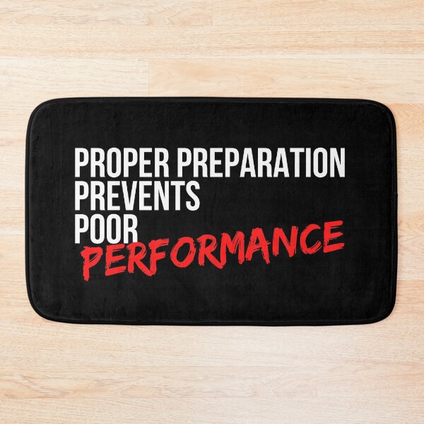 Item preview, Proper Preparation Prevents Poor Performance - Motivational Mindset designed and sold by CWolff.