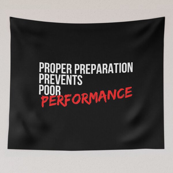 Item preview, Proper Preparation Prevents Poor Performance - Motivational Mindset designed and sold by CWolff.