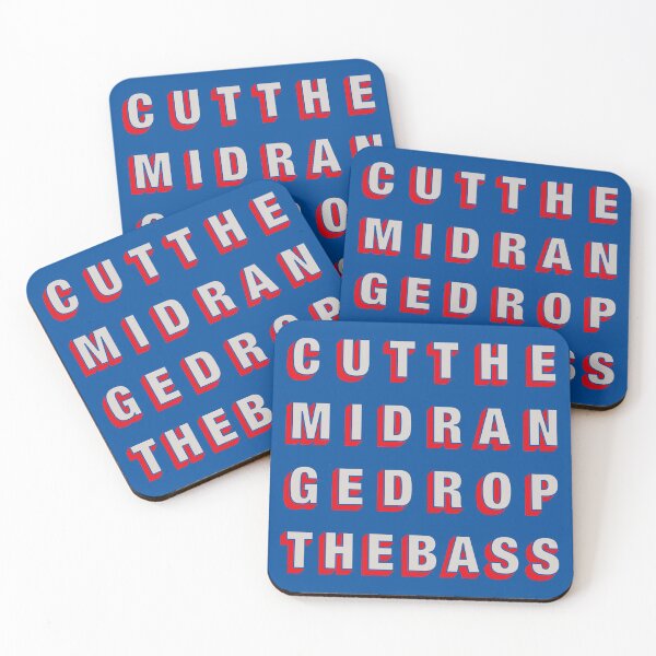 Item preview, Cut The Midrange Drop The Bass designed and sold by metrodesignuk.