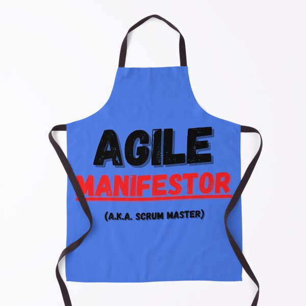 Item preview, Agile Manifestor (aka Scrum Master) designed and sold by AgileBadAss.