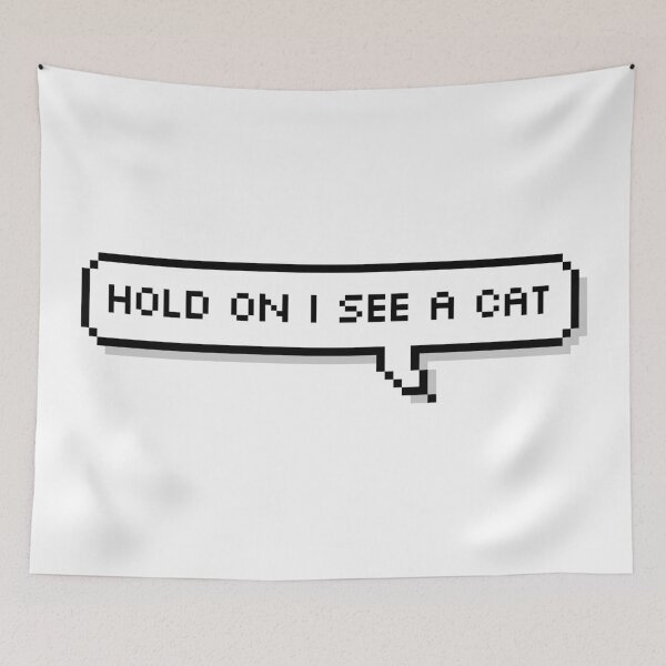 Item preview, Hold On I See A Cat designed and sold by Sour Soul.