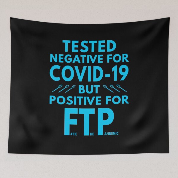 Item preview,  Fed Up With Covid 19 designed and sold by MoonsmileProd.