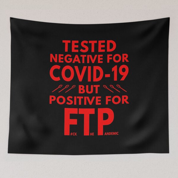 Item preview,  Fed Up With Covid 19 designed and sold by MoonsmileProd.