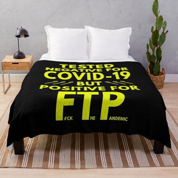 Item preview,  Fed Up With Covid 19 designed and sold by MoonsmileProd.