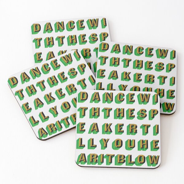 Item preview, Dance With The Speaker Till You Hear It Blow designed and sold by metrodesignuk.